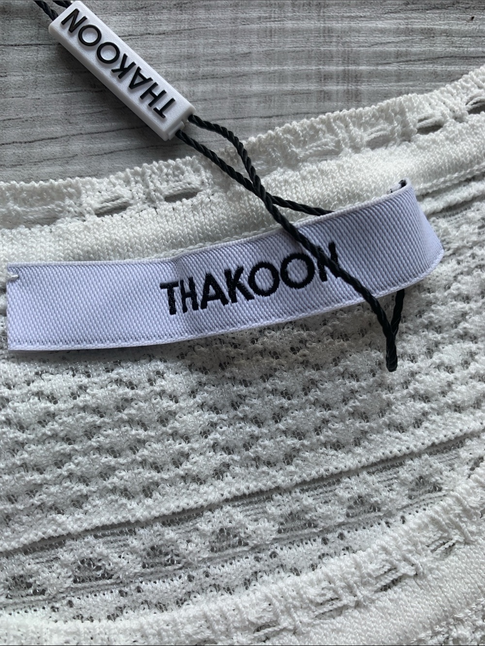 Thakoon IR Ivory Tank, Size XS. - Picture 4 of 10